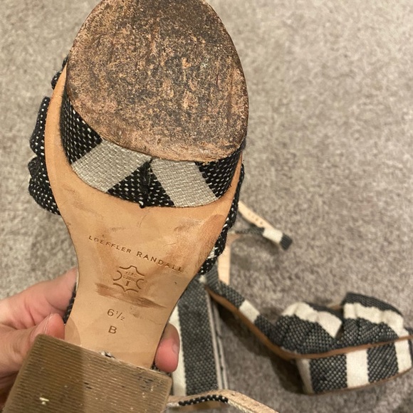 Loeffler Randall Arbella Platform Open Toe Block Heel - Picture 3 of 5